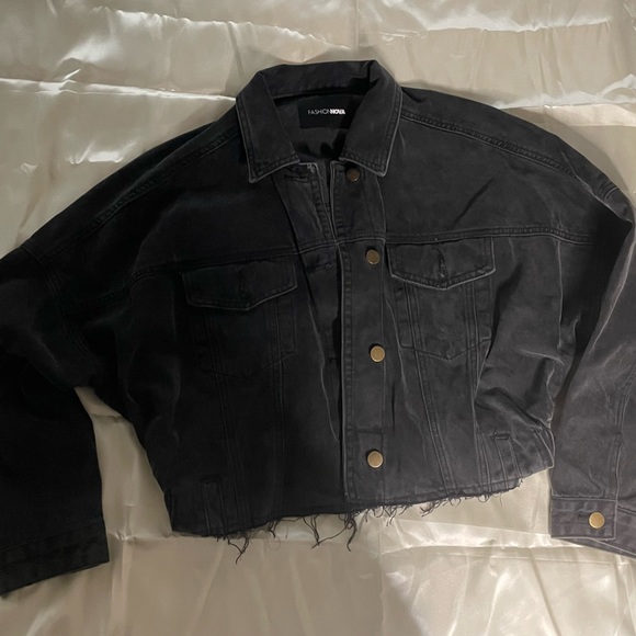 Fashion nova denim jacket size medium - Picture 2 of 11